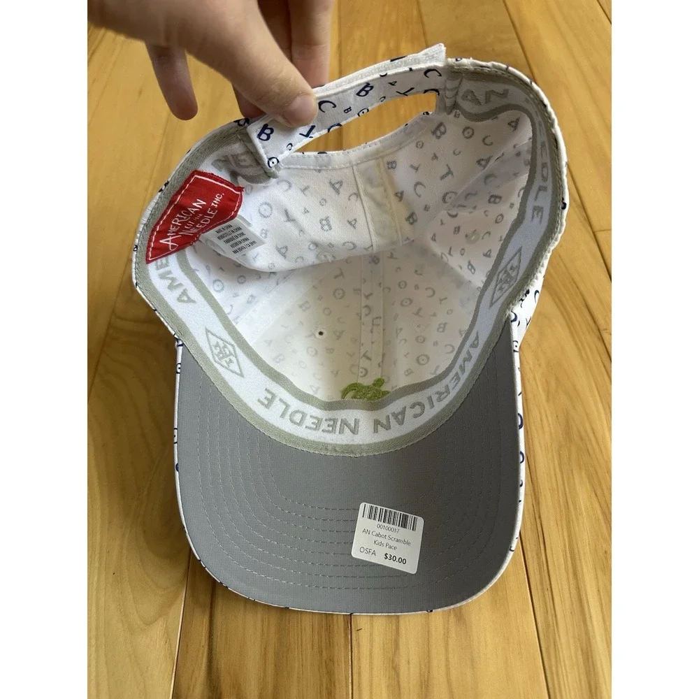 NWT American Needle Cabot Saint Lucia Scramble Kids Pace Turtle Hat Cap
